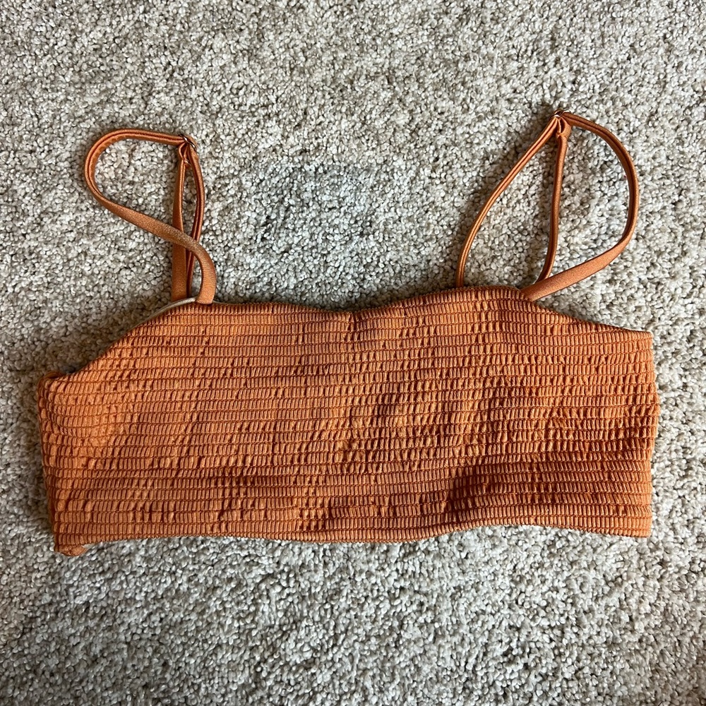 Ruched bikini top